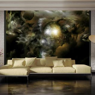 Papier Peint Énigme Du Cosmos 350 X 245 Cm Marron