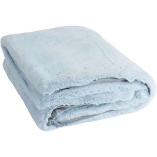 Plaid Bleu Polyester 180x130x0,5cm