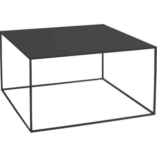 Table Basse Métal Noir 80x80x45cm