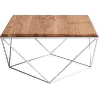 Table Basse Bois Clair 80x80x45cm