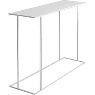 Console Métal Blanc 100x30x75cm