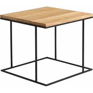 Table Basse Bois Clair 50x50x45cm