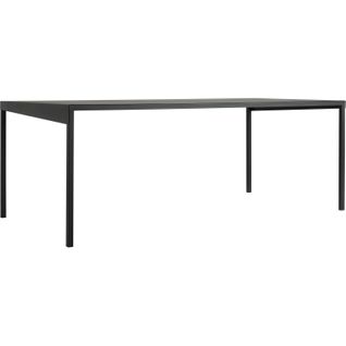 Table à Diner Métal Noir 160x80x74cm