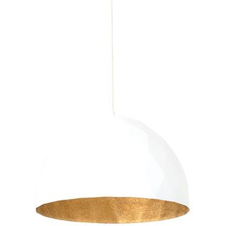 Suspension Composite Minéral Blanc 50x50x30,5cm