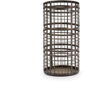 Porte-bougies Métal Doré 13x13x25