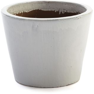 Cache-pot Grès Blanc 50x50x40