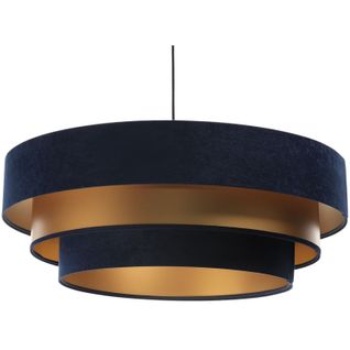 Suspension Tissu Bleu 60x60x25cm