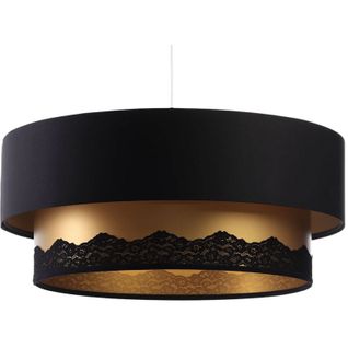 Suspension Duo Ellegant Ø 60 Cm - H20 Cm Noir