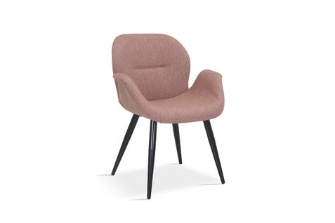 Chaise Maxima Tissu Rose, H85 X L64 X P60