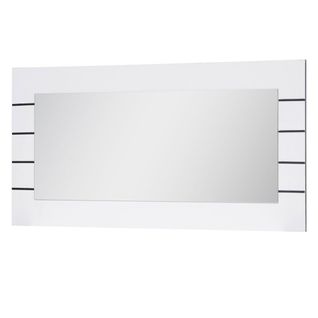 Grand Miroir Blanc 120x60 Cm – Collection Lina