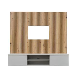 Composition Murale Ixar – Meuble TV + Panneaux Muraux Décoratifs