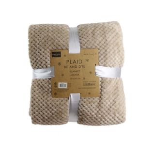 Plaid Tie And Dye XXL 150 X 200 Cm Beige