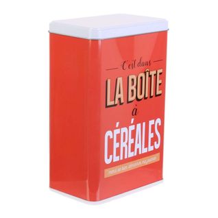 Boîte De Conservation La Boîte À Céréales
