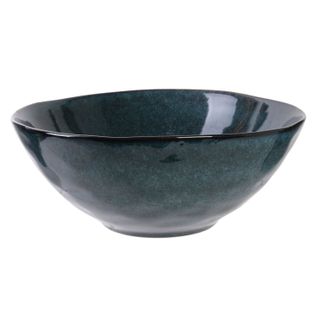 Grand Saladier Natural Au Gré Du Temps - Bleu