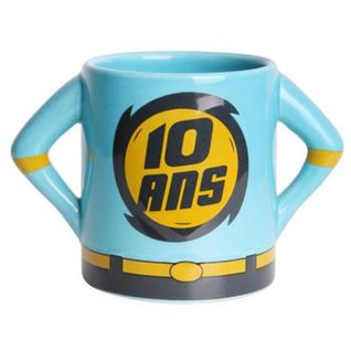 Mug Héros "10 Ans" 14cm Bleu