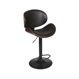 Chaise De Bar Bois Et Pu Reno