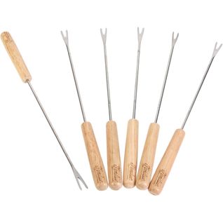 Set De 6 Piques À Fondue En Métal