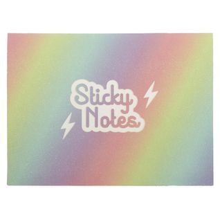 Planche De Notes Adhésives "pop" 18cm Multicolore