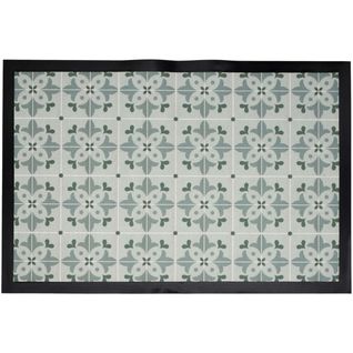 Tapis En Pvc Imprimé Mosaique 40 X 60 Cm