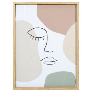Cadre Déco "arty" 45x60cm Multicolore