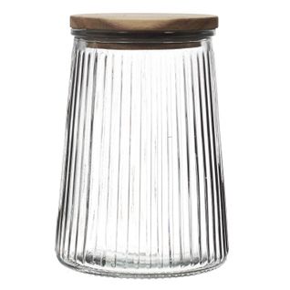 Bocal En Verre Design "acacia" 95cl Transparent