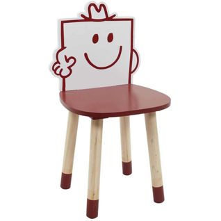 Chaise En Bois Pour Enfant Monsieur Madame Monsieur Costaud