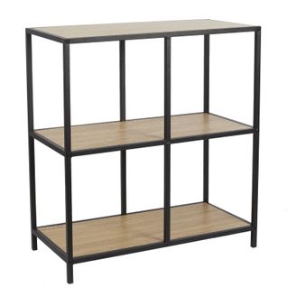 Etagère Modulable 4 Cases Métal Loka