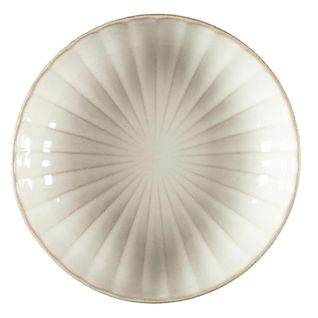 Lot De 6 Assiettes Creuses "vlora" 25cm Beige