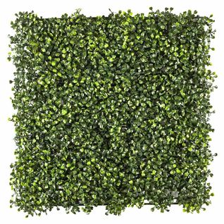 Mur Végétal Artificiel "feuillage" 50x50cm Vert