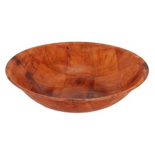 Saladier Creux En Bois "couscous" 35cm Marron