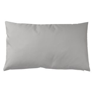 Housse De Coussin Extérieur Avec Zip - 30x50 Cm - Gris Clair