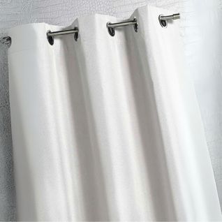 Rideau D'extérieur En Tissu Déperlant - 140x260 Cm - Blanc