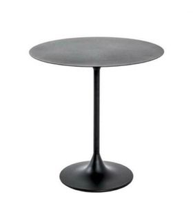 Table D'appoint Coloris Noir En Acier - H 46 X Ø 45 Cm