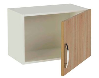 Meuble Haut De Cuisine 1 Porte Coloris Chêne Cortez - Hauteur 40 X Longueur 60 X Profondeur 33 Cm