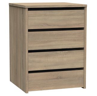 Commode Meuble De Rangement Coloris Cambrian - H. 61 X L. 46 X P. 45 Cm