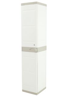 Colonne / Meuble De Rangement Intérieur/extérieur Coloris Beige - L. 44 X P. 35 X H. 176 Cm