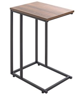 Desserte En Acier Laqué Et Plateaux En Mdf Coloris Chêne - L. 30 X H. 67 X P. 40 Cm