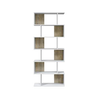 Etagère Polyvalente En Panneau De Particules Mélaminé - H. 192 X L. 80 Cm X P. 24 Cm