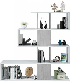 Etagère Polyvalente En Panneau De Particules Mélaminé - H. 145 X L. 145 Cm X P. 28 Cm