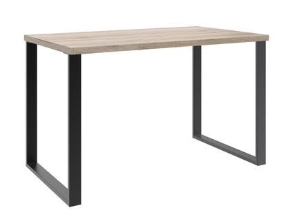 Meuble De Bureau Coloris Imitation Chêne San Remo   - Longueur 120 X Hauteur 75 X Profondeur 70 Cm