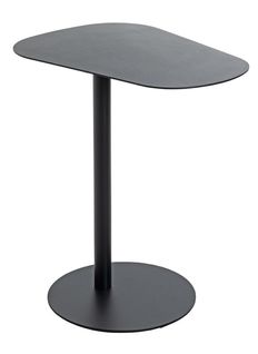 Table D'appoint En Métal Coloris Noir - Longueur 53 X Profondeur 38 X Hauteur 60 Cm