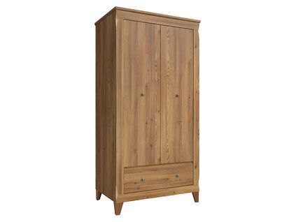 Armoire Placard De Rangement à Deux Portes Avec Tiroir Soft