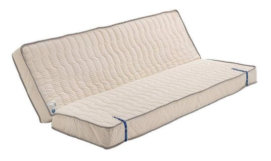 Matelas Ferme Pour Tous Clic Clac 130x200 X 10 Cm - Découpe Assise 70 Cm - 5 Zones De Confort - Noya