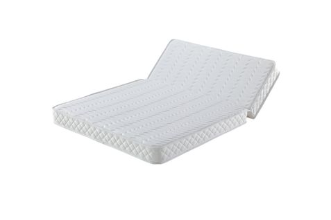 Matelas Souple BZ 140x190 Cm 10 Cm + Oreiller Visco Latex Hiver 5 Zones De Confort 100 % Polyester