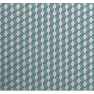 Crédence Adhésive En Alu Cube - L. 70 X L. 60 Cm - Gris