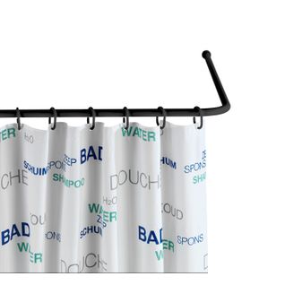 Barre D'angle Universelle En Aluminium - Noir