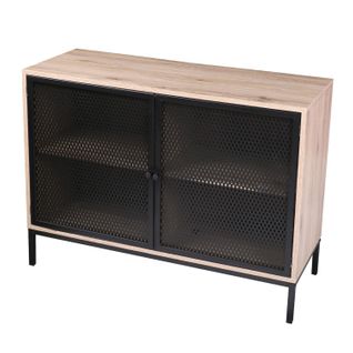 Buffet Soho 2 Portes - Bois Et Noir