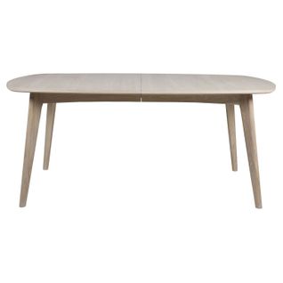 Table à Manger Extensible 6 à 8 Places En Mdf - Beige