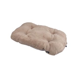 Coussin Doux Réversible Happy Pour Chien Et Chat - Ecru - Long 77 Cm