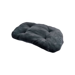 Coussin Doux Réversible Happy Pour Chien Et Chat - Gris Anthracite - Long 77 Cm
